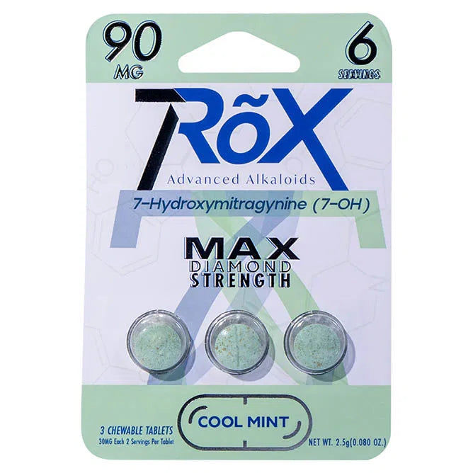7RõX 7OH Tablets 30mg 3pc – Cool Mint