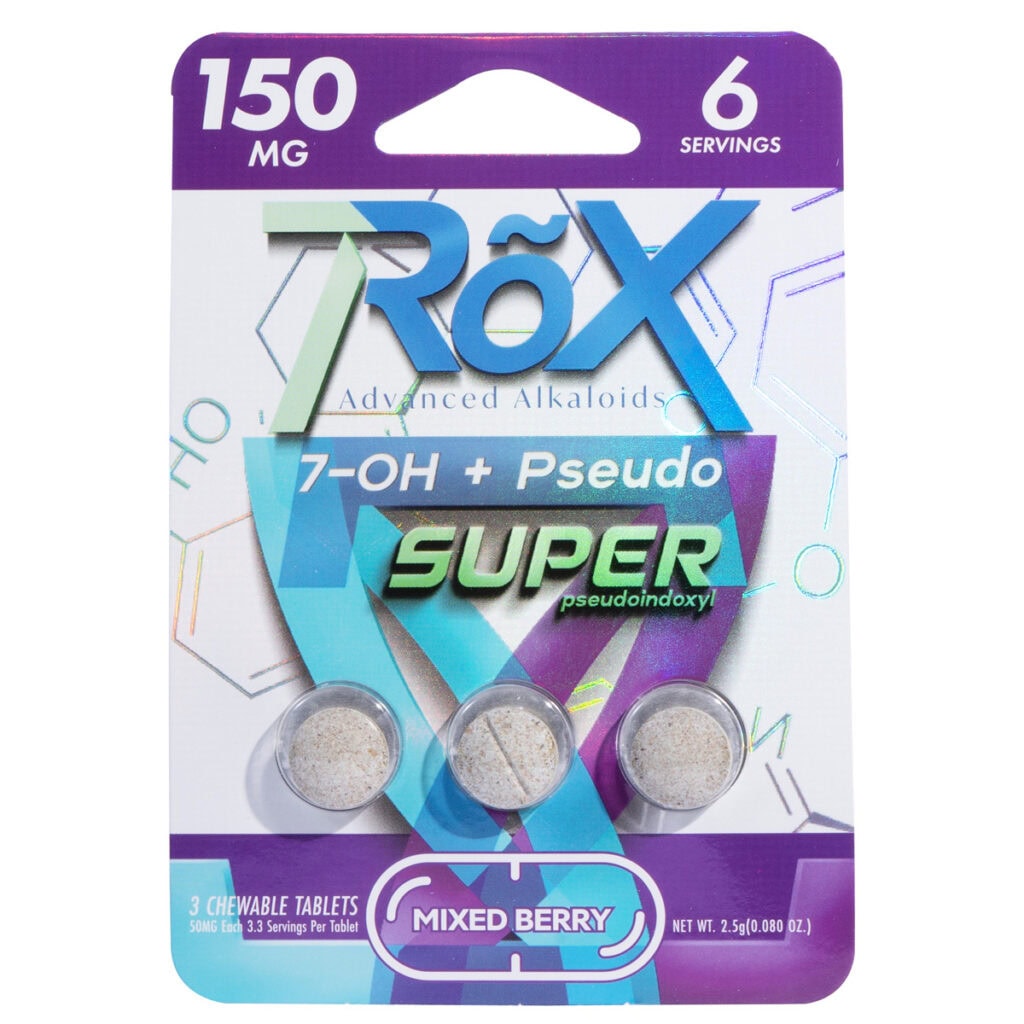 7RõX 7OH + Pseudo Tablets 50mg 3pc – Mixed Berry