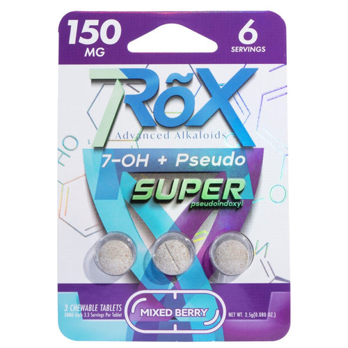 7RõX 7OH + Pseudo Tablets 50mg 3pc – Mixed Berry