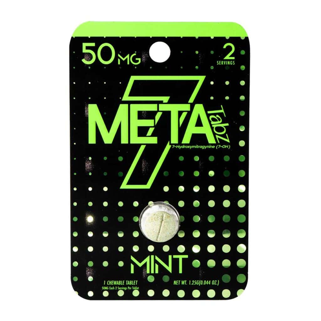 Meta Tabz 7OH 7-Hydroxy Kratom Tablet 1pc 50mg