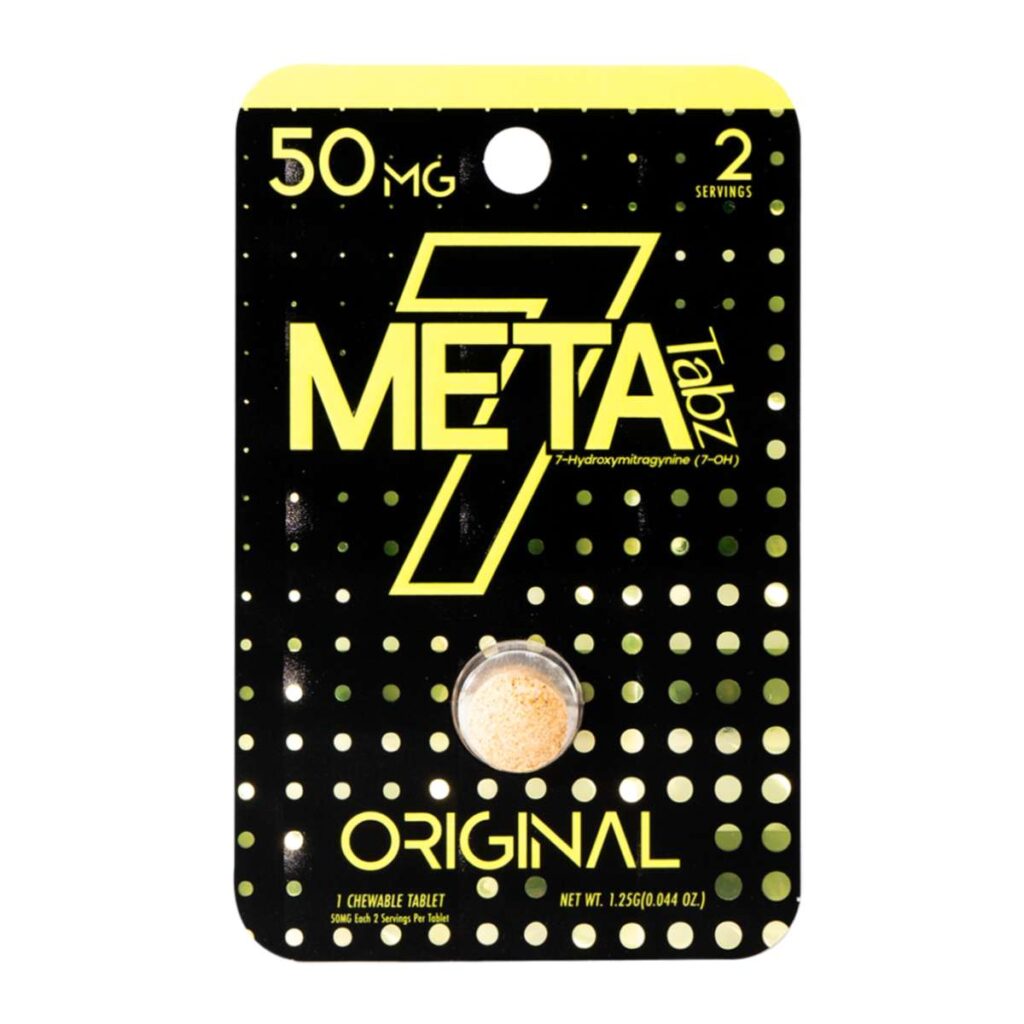 Meta Tabz 7OH 7-Hydroxy Kratom Tablet 1pc 50mg