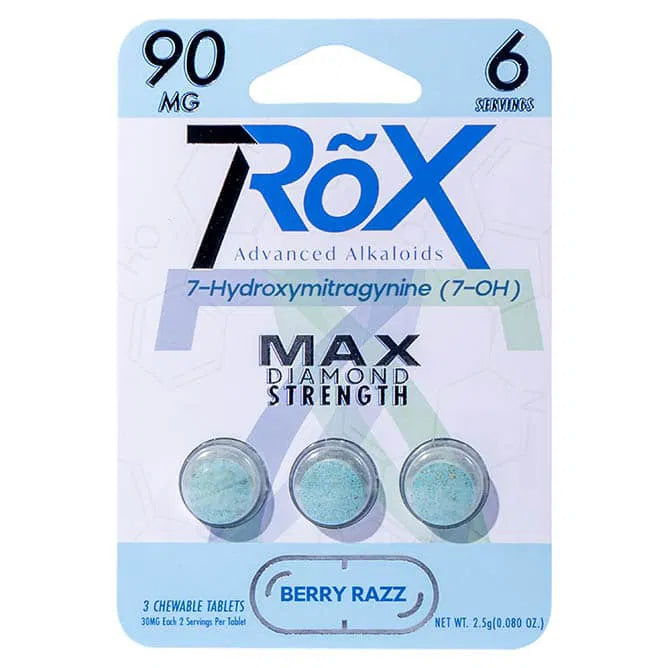 7RõX 7OH Tablets 30mg 3pc – Berry Razz