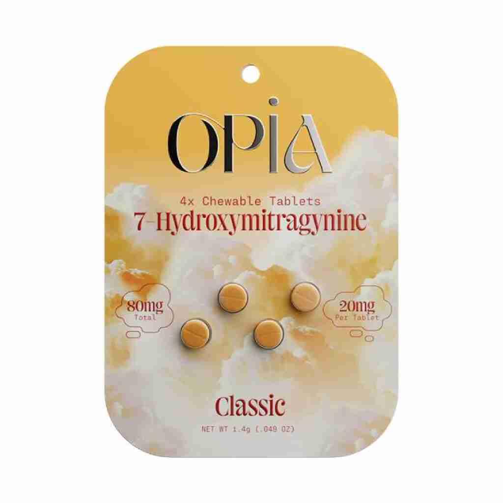 OPiA 7OH 7-Hydroxymitraginine Chewable Tablets 20mg 4pc